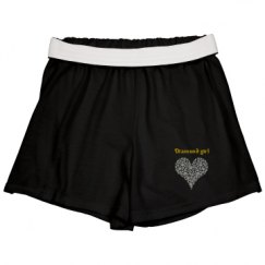Slim Fit Cheer Shorts