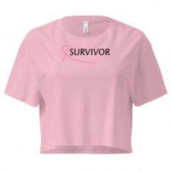 Ladies Festival Cali Crop Top Tee