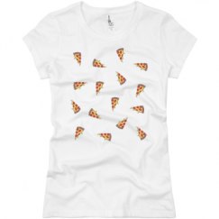 Ladies Slim Fit Basic Promo Jersey Tee