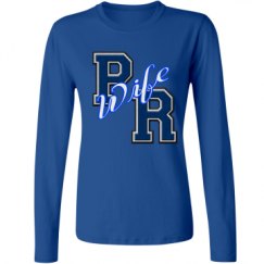 Ladies Relaxed Fit Basic Long Sleeve Tee