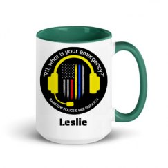 15oz Ceramic Mug with Color Inside