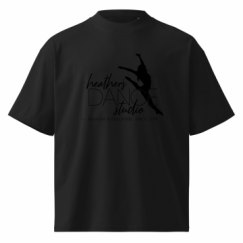 Unisex Organic Oversized High Neck T-Shirt