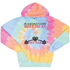 Unisex Tie-Dye Fleece Hoodie
