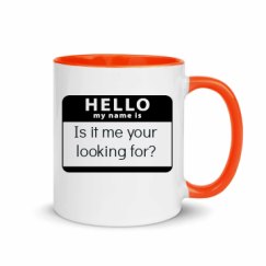 11oz Ceramic Mug with Color Inside