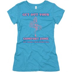 Ladies Slim Fit Super Soft Triblend Tee
