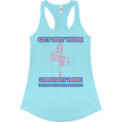 Ladies Slim Fit Racerback Tank Top