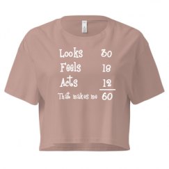 Ladies Festival Cali Crop Top Tee