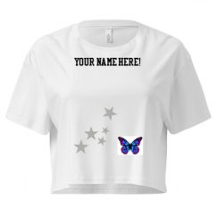 Ladies Festival Cali Crop Top Tee