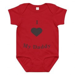 love my daddy onesie