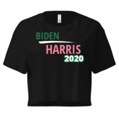 Ladies Festival Cali Crop Top Tee