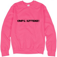 Unisex Neon Crewneck Sweatshirt