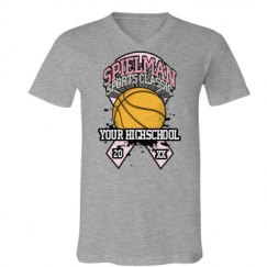 Unisex V-Neck Jersey Tee