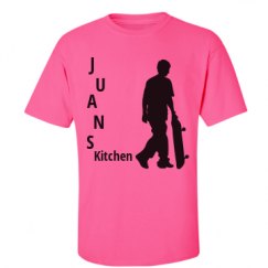 Unisex Ultra Cotton Safety Neon Crewneck Tee