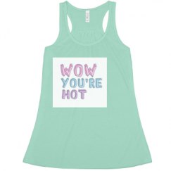 Ladies Flowy Racerback Tank