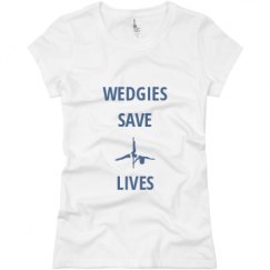 Ladies Slim Fit Basic Promo Jersey Tee