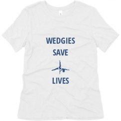 Ladies Relaxed Fit Super Soft Triblend Tee