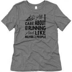 Ladies Relaxed Fit Super Soft Triblend Tee