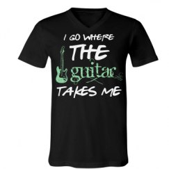 Unisex V-Neck Jersey Tee