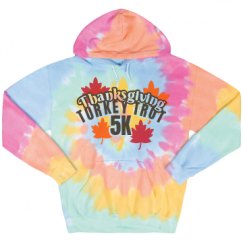 Unisex Tie-Dye Fleece Hoodie