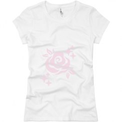 Ladies Slim Fit Basic Promo Jersey Tee