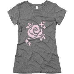 Ladies Slim Fit Super Soft Triblend Tee