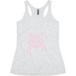 Ladies Slim Fit Super Soft Racerback Triblend Tank