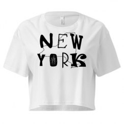 Ladies Festival Cali Crop Top Tee