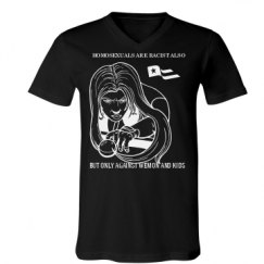 Unisex V-Neck Jersey Tee