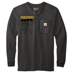Unisex Carhartt Long Sleeve Henley Tee