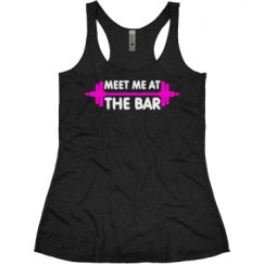 Ladies Slim Fit Super Soft Racerback Triblend Tank