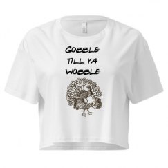 Ladies Festival Cali Crop Top Tee