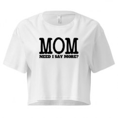 Ladies Festival Cali Crop Top Tee