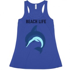 Ladies Flowy Racerback Tank