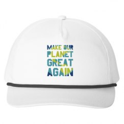 Snapback Five-Panel Rope Hat