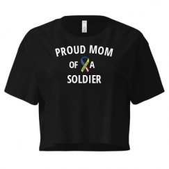 Ladies Festival Cali Crop Top Tee