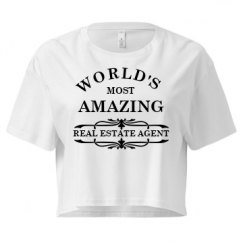 Ladies Festival Cali Crop Top Tee