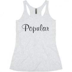 Ladies Slim Fit Super Soft Racerback Triblend Tank