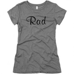 Ladies Slim Fit Super Soft Triblend Tee