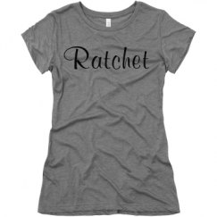 Ladies Slim Fit Super Soft Triblend Tee