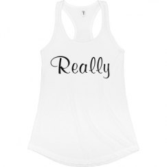 Ladies Slim Fit Racerback Tank Top