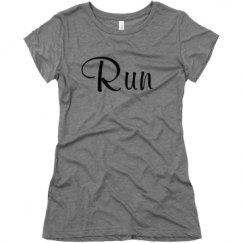 Ladies Slim Fit Super Soft Triblend Tee