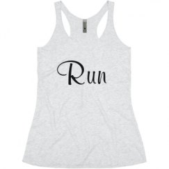 Ladies Slim Fit Super Soft Racerback Triblend Tank
