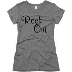 Ladies Slim Fit Super Soft Triblend Tee