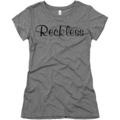 Ladies Slim Fit Super Soft Triblend Tee