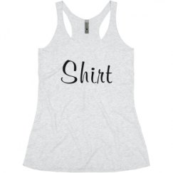 Ladies Slim Fit Super Soft Racerback Triblend Tank