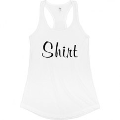 Ladies Slim Fit Racerback Tank Top