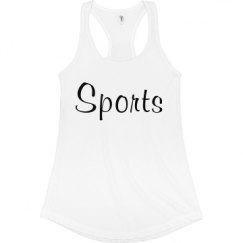 Ladies Slim Fit Racerback Tank Top
