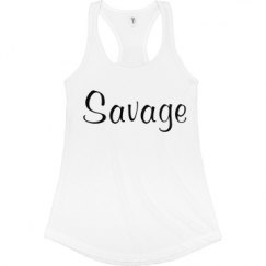 Ladies Slim Fit Racerback Tank Top