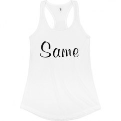 Ladies Slim Fit Racerback Tank Top