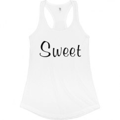 Ladies Slim Fit Racerback Tank Top